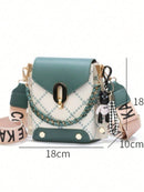 Bolso bandolera para teléfono móvil con llavero para mujer [2398]