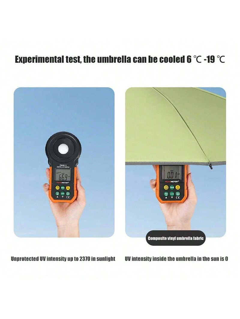 Paraguas totalmente automático, paraguas invertido de alta calidad, protección solar y contra la lluvia, vinilo reforzado con 10 soportes.