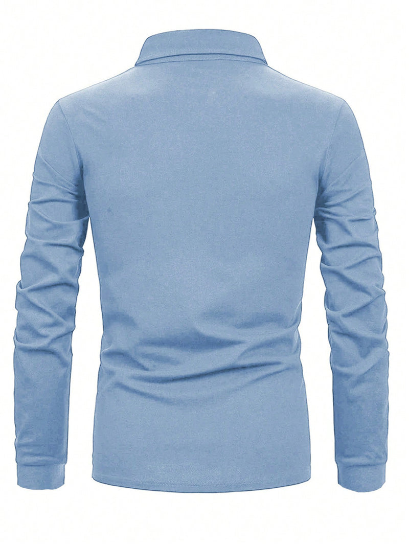 Camisa polo a cuadros