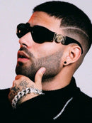 Men's fashion sunglasses for summer sun protection, perfect for outdoor activities and gifting to friends. Ideal for urban style.