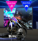 TRANSFORMERS Bumblebee TF-G03 Bluetooth Headset, Gaming Grade, Spatial Audio Effect, Super Long Battery Life, Low Latency Music, Detachable HD Mic, Adjustable, Mechanical Style Wireless Headphones for Computer