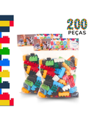 Juego de bloques de construcción para decorar habitaciones infantiles, regalos de Navidad