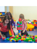 Juego de bloques de construcción para decorar habitaciones infantiles, regalos de Navidad