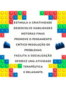 Juego de bloques de construcción para decorar habitaciones infantiles, regalos de Navidad