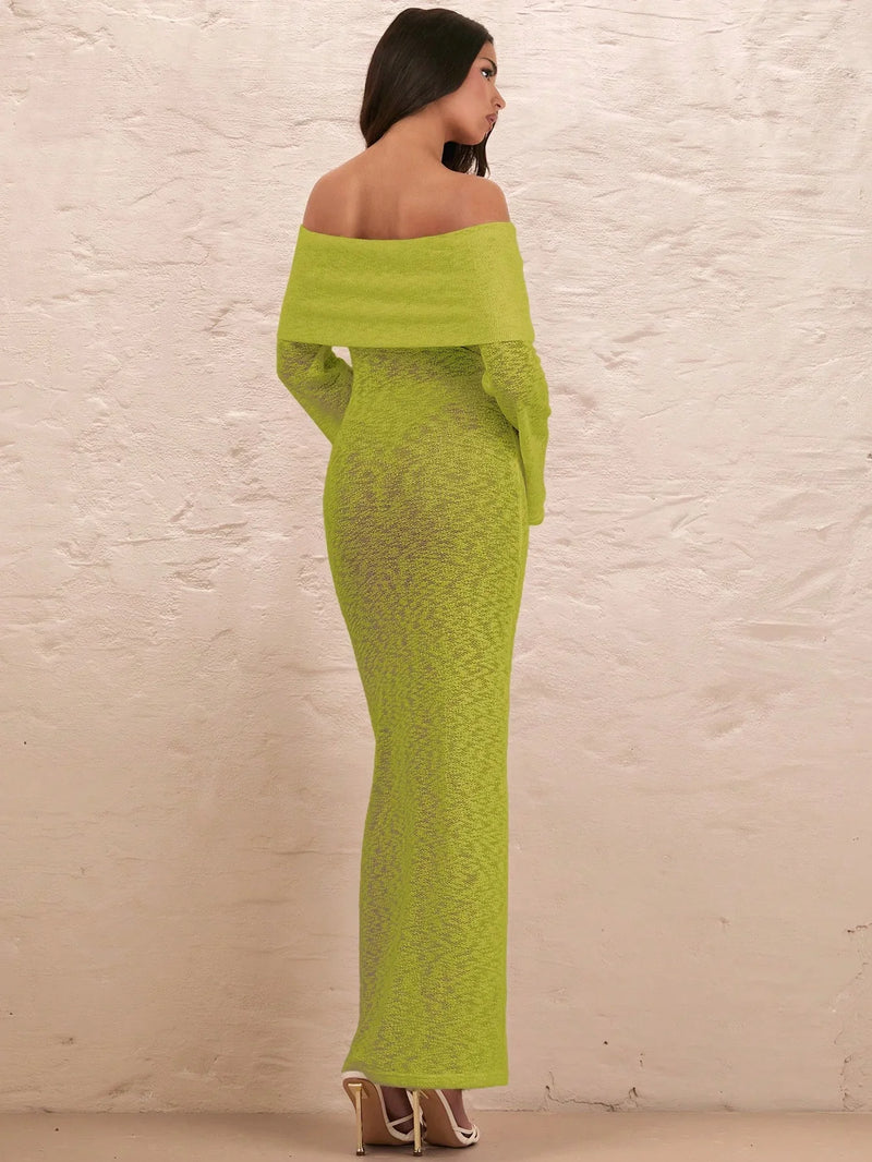 Vestido largo de mujer