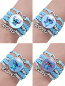 Pulseira Kawaii Stitch – Um Toque de Magia e Diversão no Seu Estilo! 🌈