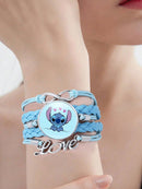 Pulseira Kawaii Stitch – Um Toque de Magia e Diversão no Seu Estilo! 🌈