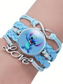 Pulseira Kawaii Stitch – Um Toque de Magia e Diversão no Seu Estilo! 🌈