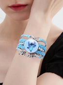 Pulseira Kawaii Stitch – Um Toque de Magia e Diversão no Seu Estilo! 🌈