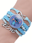 Pulseira Kawaii Stitch – Um Toque de Magia e Diversão no Seu Estilo! 🌈
