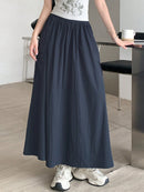 DAZY Women's Solid Color Umbrella Work Skirt