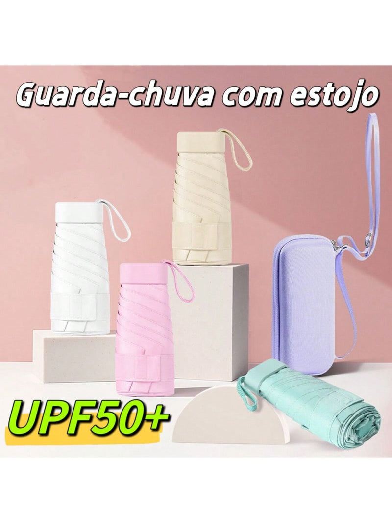 Nueva mini sombrilla portátil de 15 cm para novia