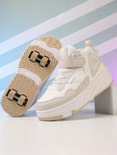 Patins 4 Rodas Juvenil com Rodas Destacáveis e Design Fashion