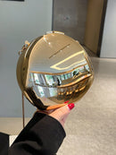 Bolsa Balde Transparente com Strass e Pérolas