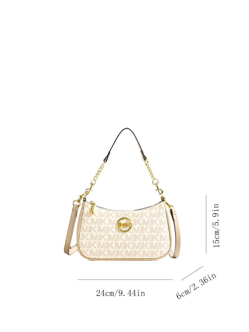 Bolsa de Ombro Feminina PU Impermeável