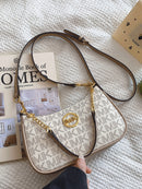 Bolsa de Ombro Feminina PU Impermeável