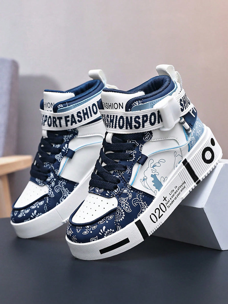 Zapatillas deportivas, para correr y patinar, cómodas, informales, de caña alta o baja, para adolescentes y niños.
