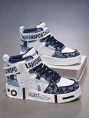 Zapatillas deportivas, para correr y patinar, cómodas, informales, de caña alta o baja, para adolescentes y niños.