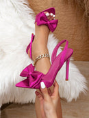 Sandália Dourada de Festa com Salto Fino