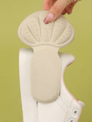 1 Pair Heel Insoles Cushion Liners for Loose-Fitting Shoes, Heel Insoles for Men's and Women's Large Shoes, Padding Improves Shoe Fit and Comfort, Prevents Slippage and Blisters on Shoe Heels