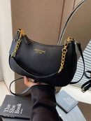 Bolsa de Ombro Feminina PU Impermeável