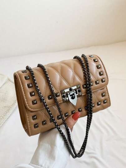 Women's crossbody bag with chain strap (2011)
