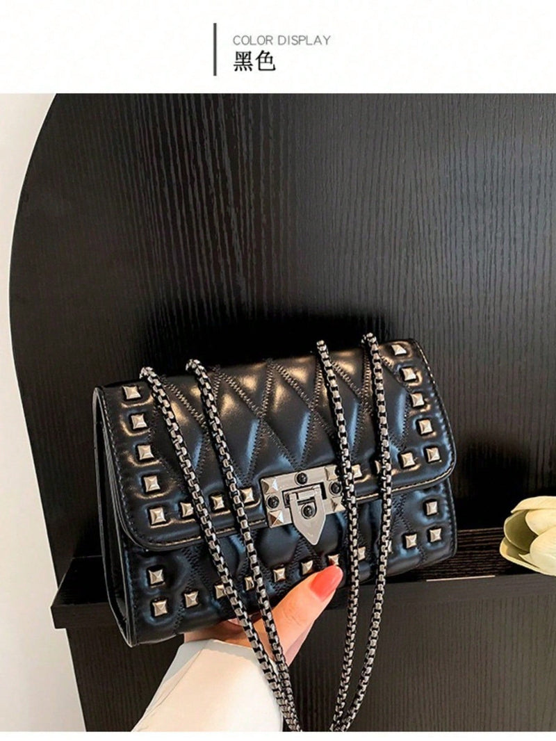 Women's crossbody bag with chain strap (2011)