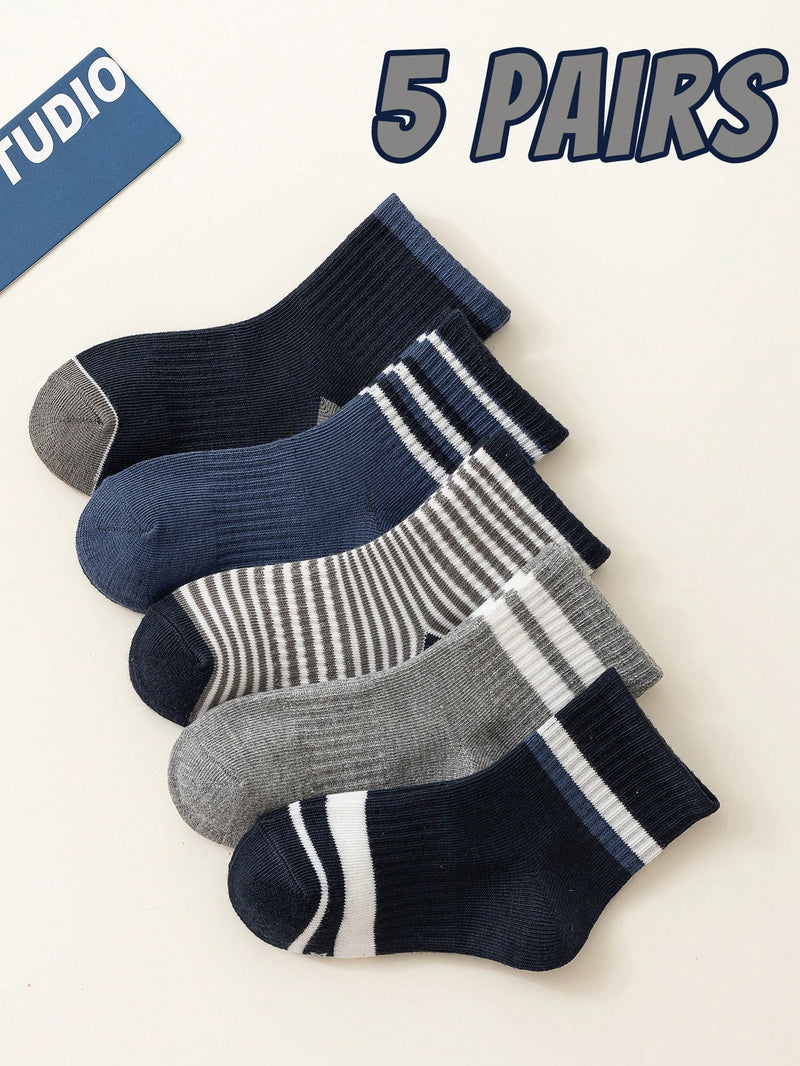 Kit 5 Meias Infantis