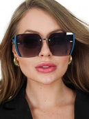 Women's Elegant Square Sunglasses UV400 Protection