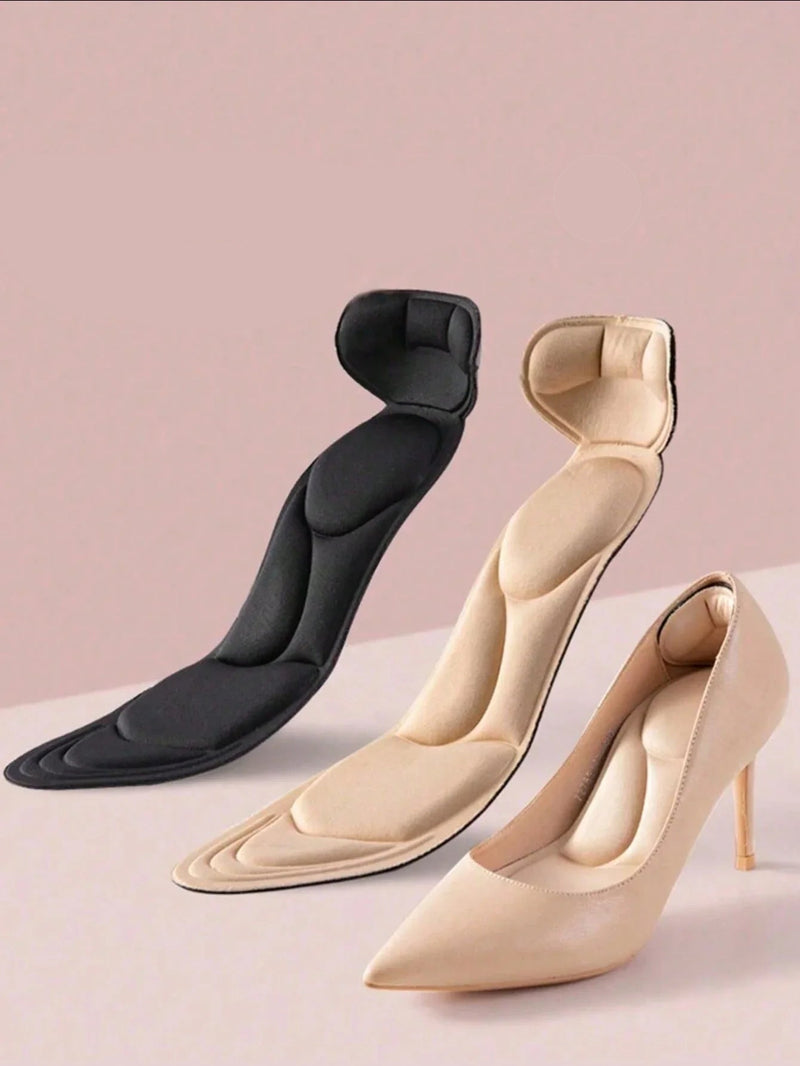 Plantillas transpirables y antideslizantes para zapatos de tacón alto.