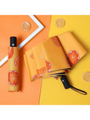 Reinforced Automatic Fruit Print Umbrella