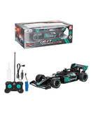 El coche de Fórmula 1 recargable a control remoto emite humo