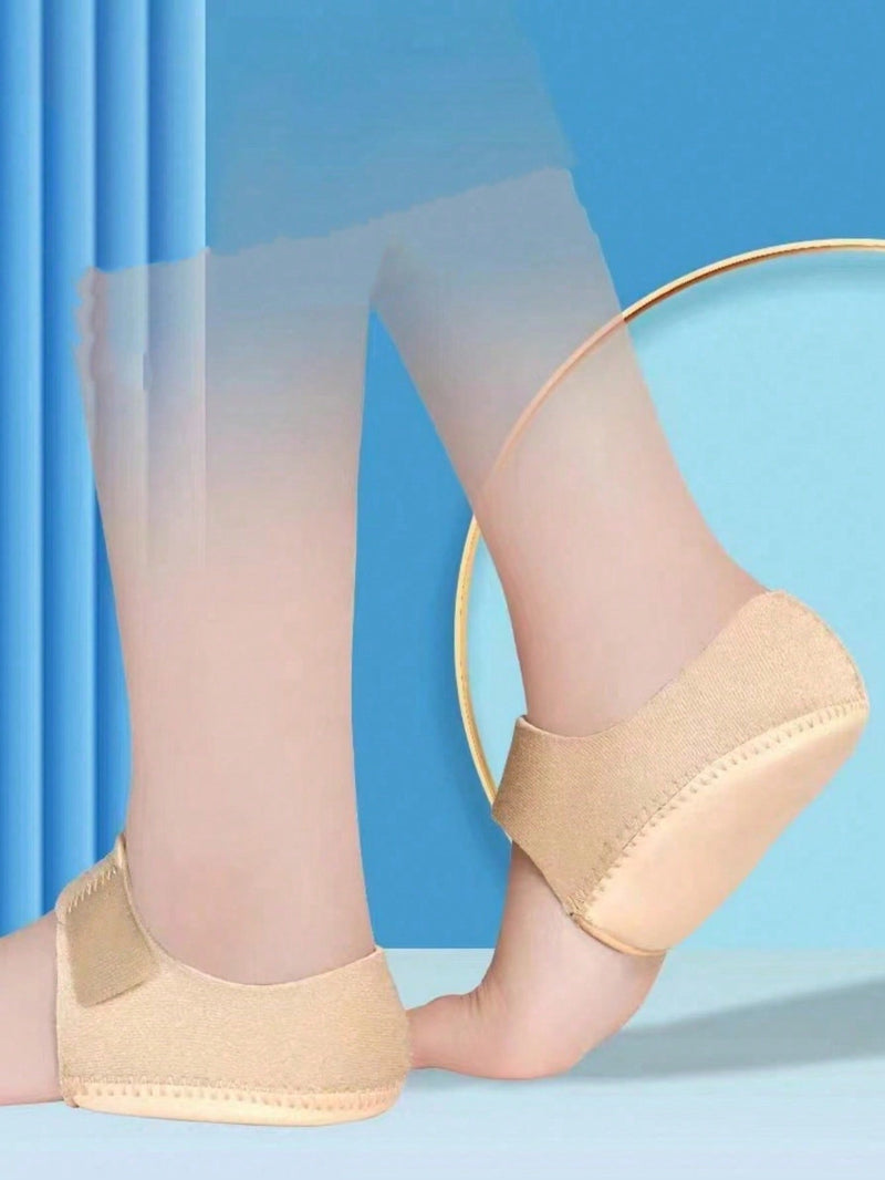 Plantillas antidesgaste para el talón, 1 par, con acolchado de silicona, para calzado deportivo e informal.