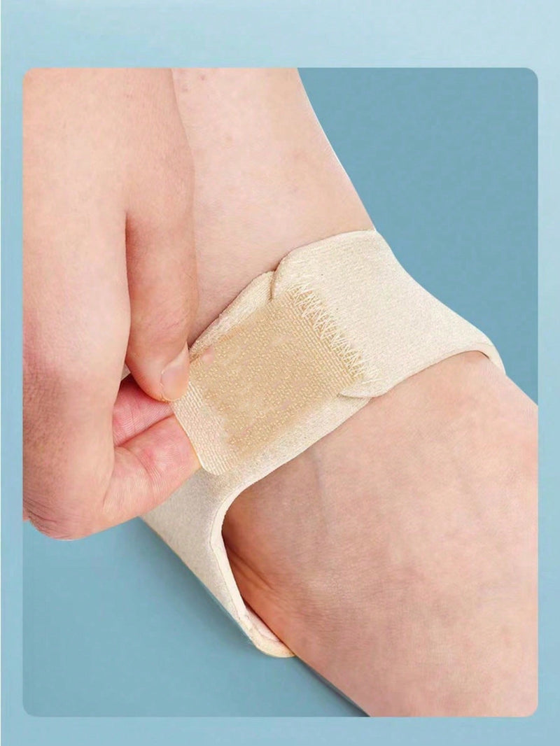 Plantillas antidesgaste para el talón, 1 par, con acolchado de silicona, para calzado deportivo e informal.
