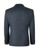 Traje a cuadros para hombre