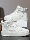 Zapatillas deportivas, para correr y patinar, cómodas, informales, de caña alta o baja, para adolescentes y niños.