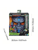 Juguetes Transformers de Hasbro: Transformers: El Despertar de las Bestias, Máscara Convertible Optimus Primal 2 en 1, 6 años en adelante, 23 cm