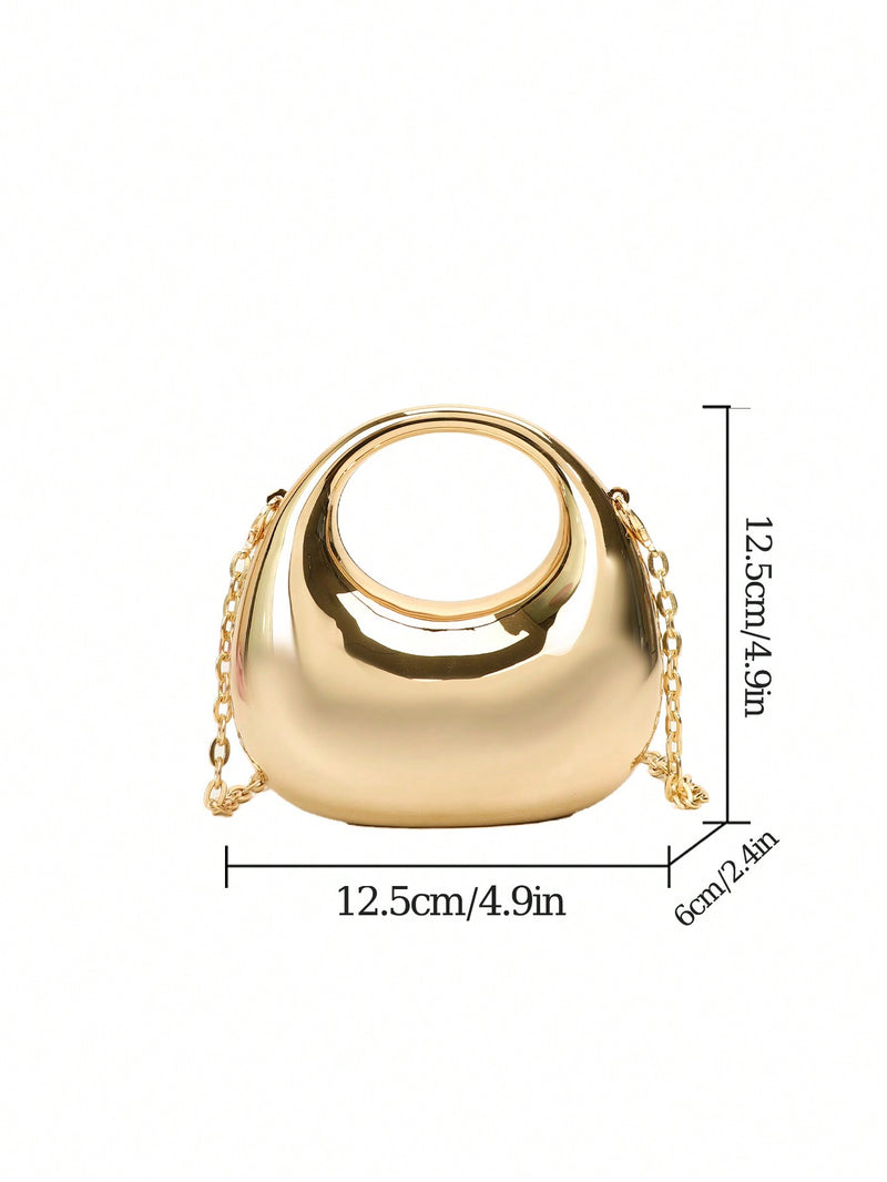 Bolso de mano de acrílico en miniatura para mujer, moderno y bandolera.