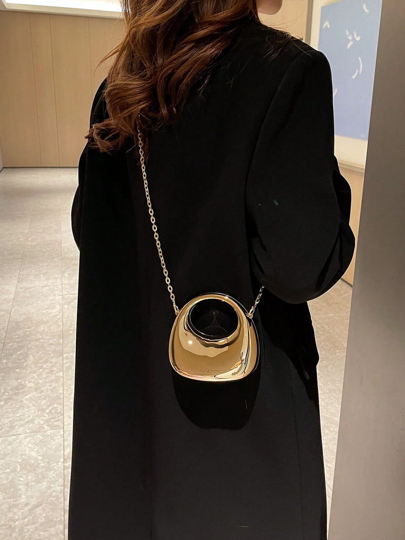 Bolso de mano de acrílico en miniatura para mujer, moderno y bandolera.