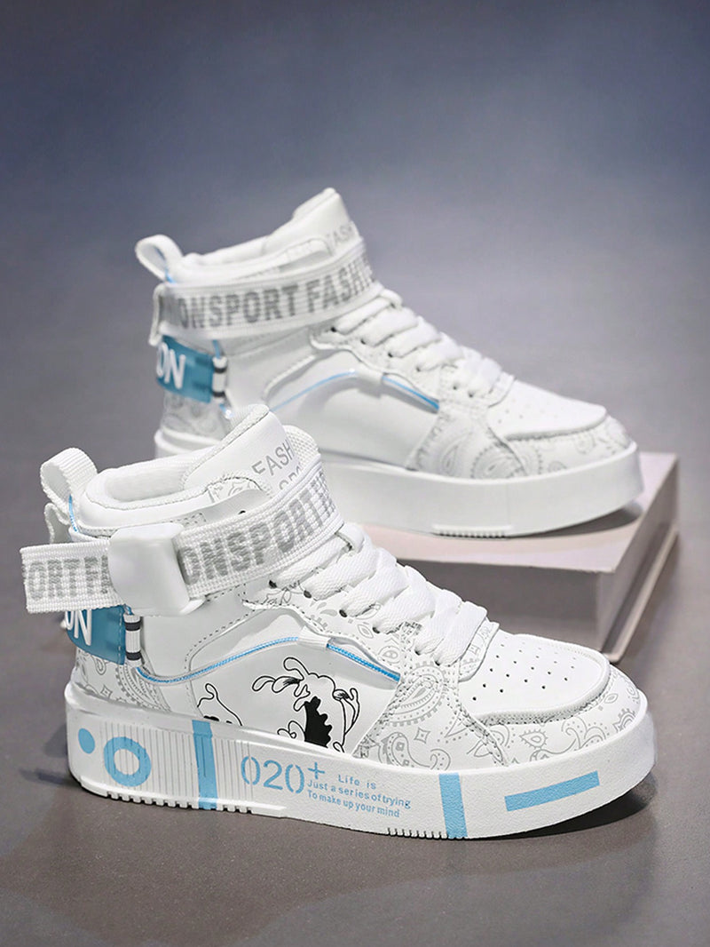 Zapatillas deportivas, para correr y patinar, cómodas, informales, de caña alta o baja, para adolescentes y niños.