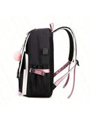 Mochila impermeable Disney Smart Stitch, mochila de viaje, elegante mochila escolar, mochila plegable de gran capacidad para uso en exteriores.