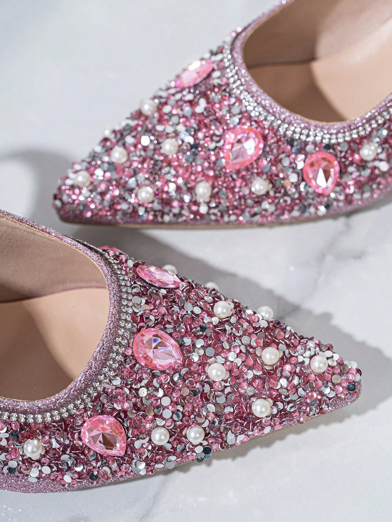 Scarpin – Salto de Cristal e Recorte Moderno