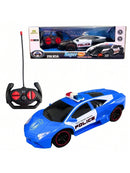 Carrinho de Polícia com Controle Remoto