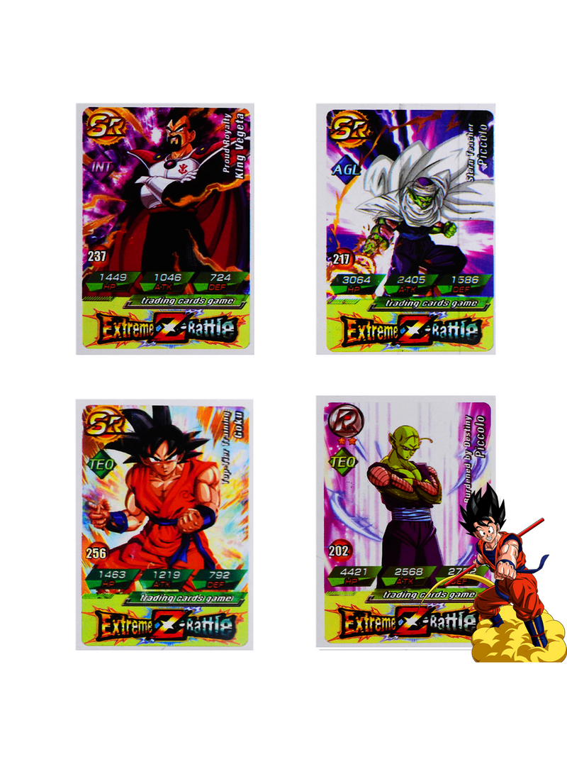 KIT 200 VARIED CARDS (ANIME/GEEK/NERD/GAMER)