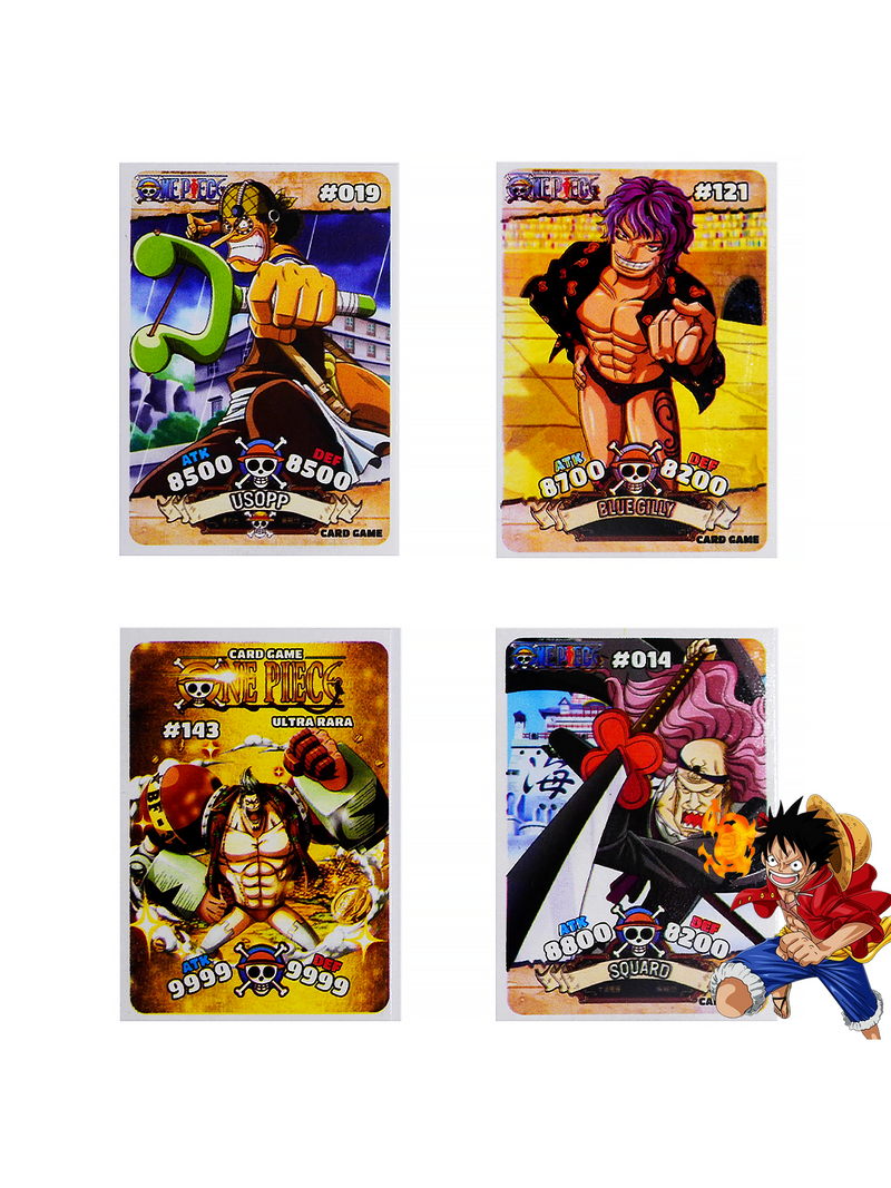 KIT 200 VARIED CARDS (ANIME/GEEK/NERD/GAMER)