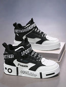 Zapatillas deportivas, para correr y patinar, cómodas, informales, de caña alta o baja, para adolescentes y niños.