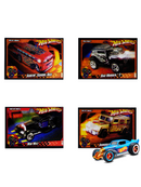 Kit com 200 Cards Hot Wheels