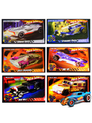 Kit com 200 Cards Hot Wheels