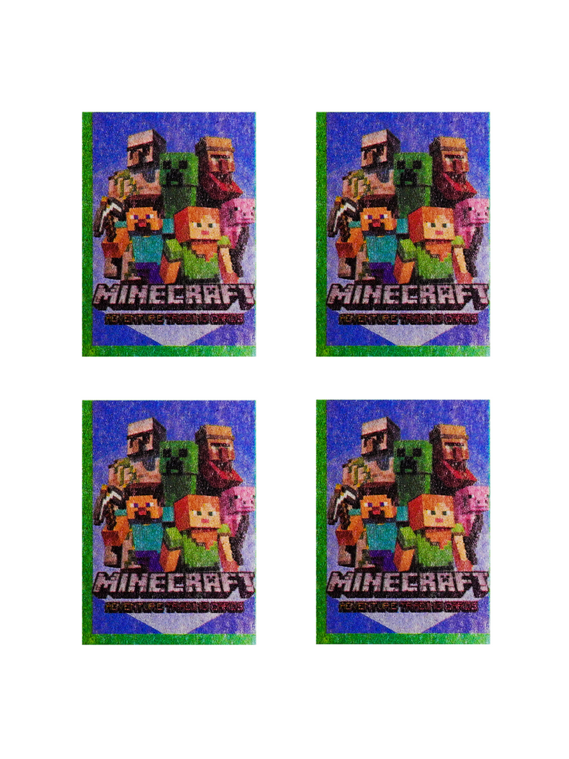 KIT 200 CARTAS DE MINECRAFT