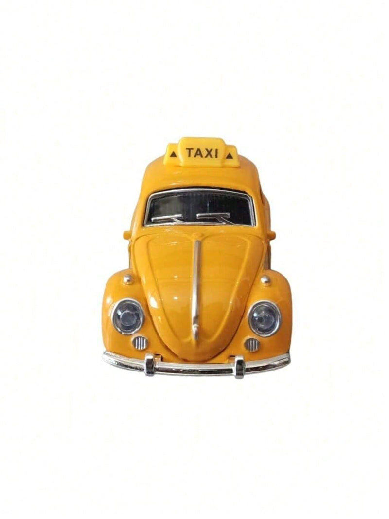 Colección de coches de metal en miniatura Beetle Taxi 1/32